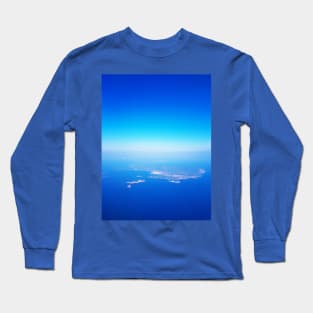 Aerial view of islands Long Sleeve T-Shirt